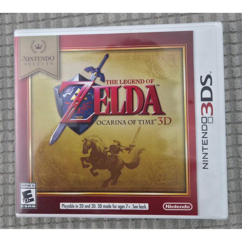 Zelda Ocarina of Time 3D (Nintendo 3DS) Nintendo Selects FACTORY SEALED NEW